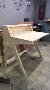 Router Cut Wooden Table