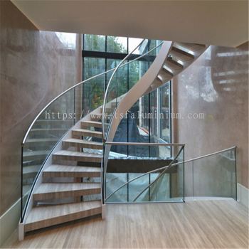 Glass Staircase - Staircase Glass Railing