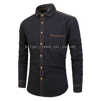 F1-033 Denim Japanese Shirts