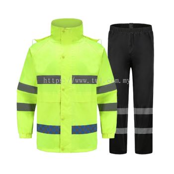 RJ001 Worker Raincoat Jacket 