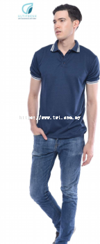 FD TWIN TIPPED POLO T-SHIRT��UNISEX����UH02��