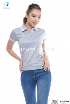 FD TWIN TIPPED POLO T-SHIRT（FEMALE）【UH12】