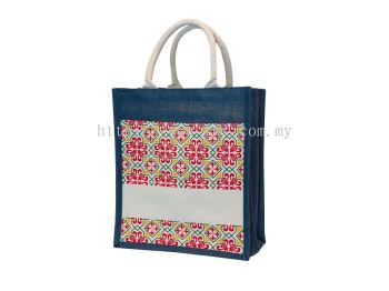 JB14 - A4 Size Laminated Jute Bag 