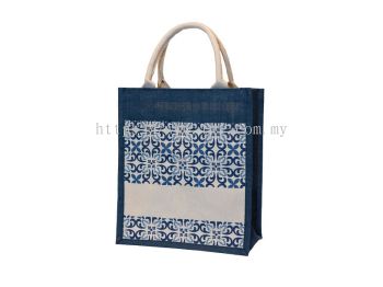 JB16 - A4 Size Laminated Jute Bag 