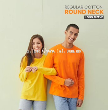 RC05 - Long Sleeve Roundneck Cotton 160GSM