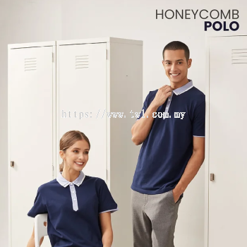 L18 - Honeycomb Polo 210GSM