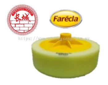 FARECLA G-MOP STANDARD COMPOUNDING HEAD (6'' Yellow Compounding Head-14mm GMH601