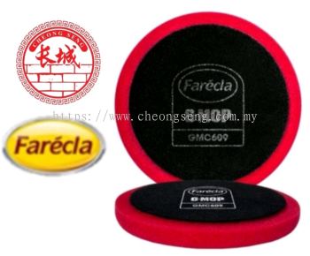 Farecla G Mop High Cut Red 6'' Foam Pads 