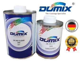 Dumix 300 2K HS Top Clear 2:1 / 1 Litre (Set)