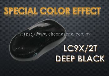 LC9X/2T DEEP BLACK @SPECIAL COLOR EFFECT 2K CAR PAINT