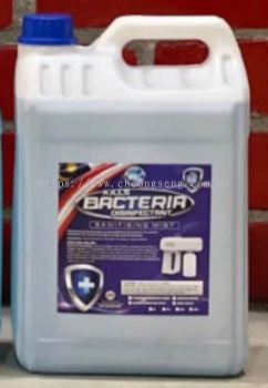 [KKM:NOT210705479K] 5 LITER WAL Kills Bacteria Disinfectant Liquid Nano Mist Spray Gun Alcohol Free/Sanitizer Spray