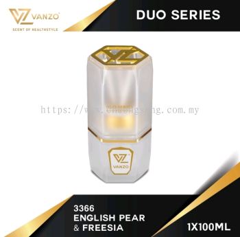 3366 - VANZO Duo Series ˫ϵ [ENGLISH PEAR & FREESIA] / Car Perfume Air Fresheners