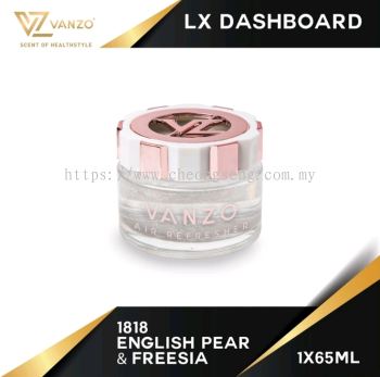 1818 - VANZO LX Dashboard Series [ENGLISH PEAR & FREESIA] / Car Perfume Air Fresheners