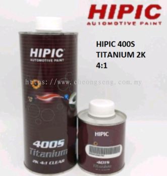 HIPIC 400S Clearcoat TITANIUM 2K 4-1 CLEAR (SET)