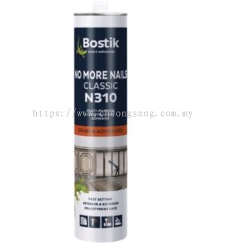 Bostik N310 NO MORE NAILS CLASSIC MULTI-PURPOSE CONSTRUCTION ADHESIVE (320g)