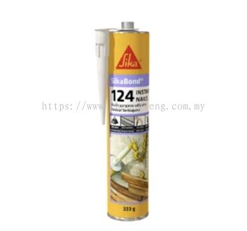 SikaBond-124 Instant Nails
HIGH STRENGTH MULTIPURPOSE ADHESIVE (333g)