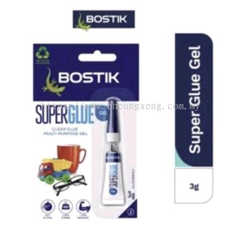 Bostik Multi-Purpose Clear Super Glue Gel (3g) ������ˮ Super Gam Gel