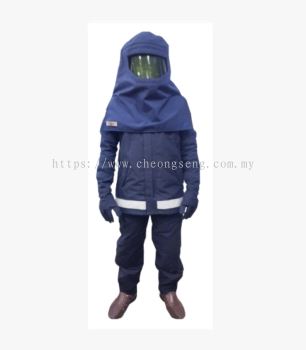 Nomex Arc Flash Suit/ Protection from Arc Hazards Electrical Shock & Open Flames
