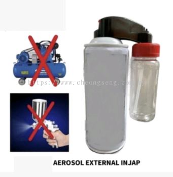 AEROSOL SPC300 EXTERNAL INJAP (SPRAY CAT TANPA KOMPRESSOR dan SPRAY GUN POWER CAN)
