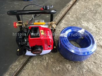 VM688 Portable Power Sprayer Pump c/w 20Meter Pressure Hose Pam Racun