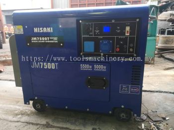 HISAKI DIESEL GENERATOR JM7500T