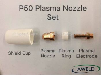 PLASMA CUTTER NOZZE SET P50