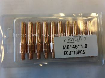 aweld contact tip M6*45 0.8-1.0-1.2