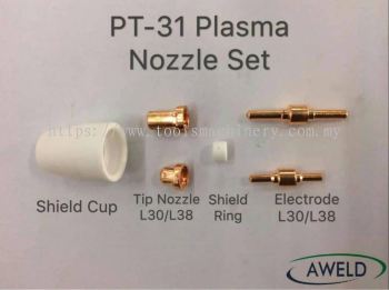 AWELD P31 NOZZLE SET ACCESSORIES