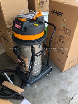 OGAWA IND & DRY VACUUM CLEANER 3 MOTOR 80L