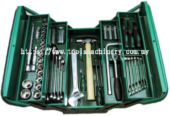 Sata 70pcs 95104A-70 12PT Cantilever Mechanic Tool Box Set