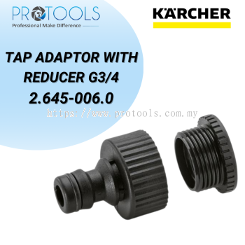 KARCHER TAP ADAPTOR WITH REDUCER G3/4 | 2.645-006.0