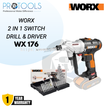 20V POWER SHARE SWITCHDRIVER 2-IN-1 CORDLESS DRILL & DRIVER