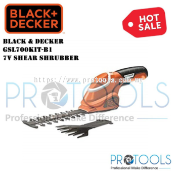 GSL700KIT-B1 BLACK & DECKER 7V SHEAR SHRUBBER