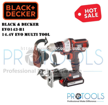 EVO143-B1 BLACK & DECKER 14.4V EVO MULTI-TOOL