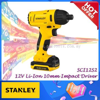 SCI121S2-B1 STANLEY 12V IMPACT DRIVER