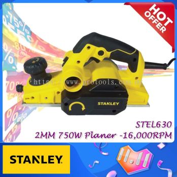 STEL630 STANLEY 750w ELECTRIC PLANER READY STOCKSWOOD WORK STEL 630 