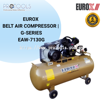 EUROX EAW-7130G BELT AIR COMPRESSOR 3HP | G-SERIES | *PRICE ON REQUEST*