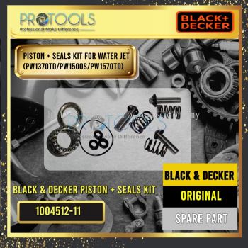 BLACK & DECKER 1004512-11 PISTON + SEALS KIT FOR FOR PW1370TD, PW1500S, PW1570