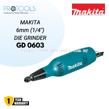 MAKITA GD0603 6 mm (1/4") DIE GRINDER