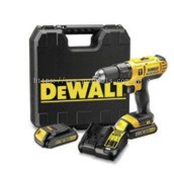 DEWALT DCD776C2A 18V CORDLESS HAMMER DRILL 1.3AH (FOC 109 PCS ACCESSORIES) LIMITED 20 SET