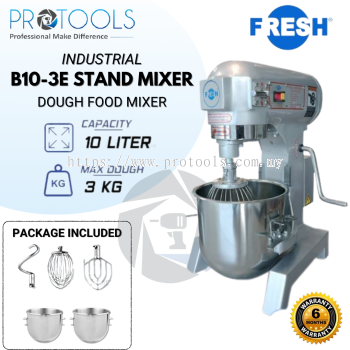 FRESH B10-3E FOOD STAND MIXER (10L) | HEAVY DUTY COMMERCIAL MIXER