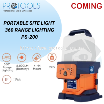 COMING PORTABLE SITE LIGHT 360 RANGE LIGHTING PS-200