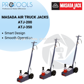 MASADA AIR TRUCK JACKS | SMART DESIGN & SMOOTH OPERATION | ATJ-200, ATJ-350