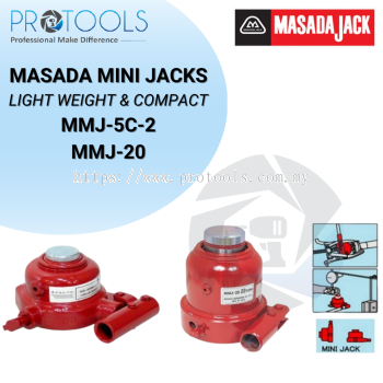 MASADA MINI JACKS | LIGHT WEIGHT & COMPACT | MMJ-5C-2 | MMJ-20