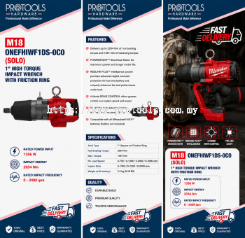 Milwaukee M18 ONEFHIWF1DS-0C0