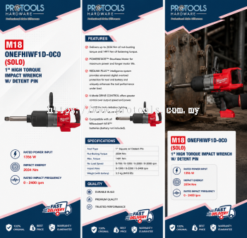 Milwaukee M18 ONEFHIWF1D-0C0