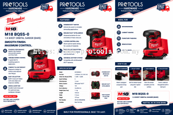M18™ 1/4 Sheet Sander (Bare Tool)