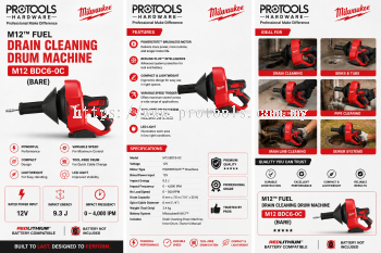 Milwaukee M12 BDC6-0C
