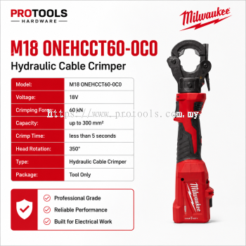 M18™ 60kN Guillotine Crimper (Bare)