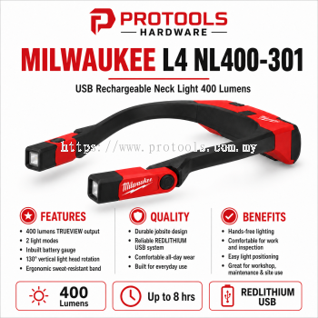 Milwaukee L4 NL400-301